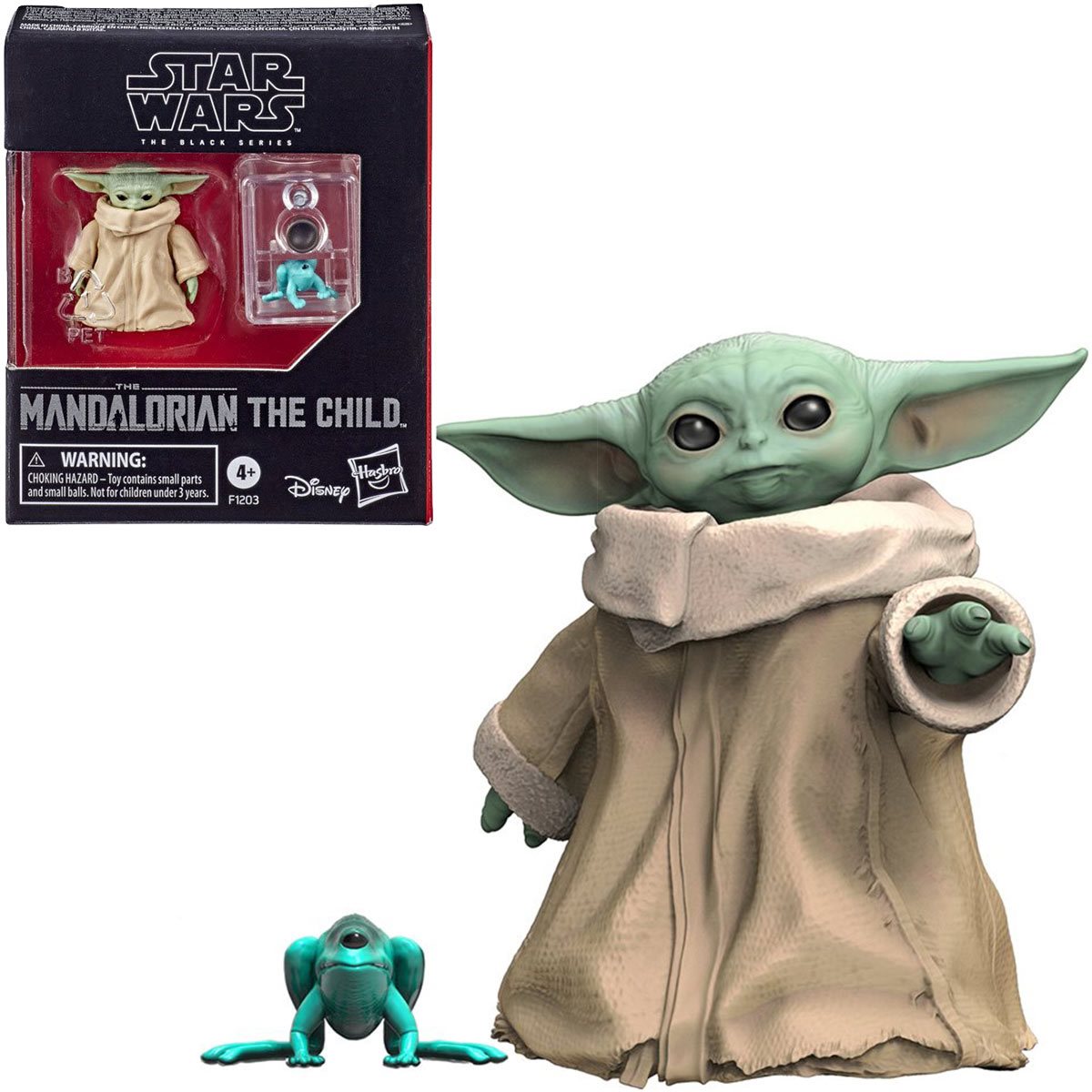 Star Wars The Black Series The Child Toy 1.2-Inch Figure Mandalorian Baby Yoda 