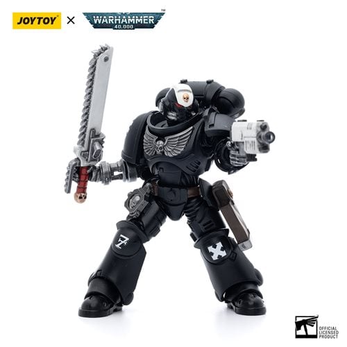 Joy Toy Warhammer 40,000 Iron Hands Assault Intercessors Sergeant Kalock 1:18 Scale Action Figure