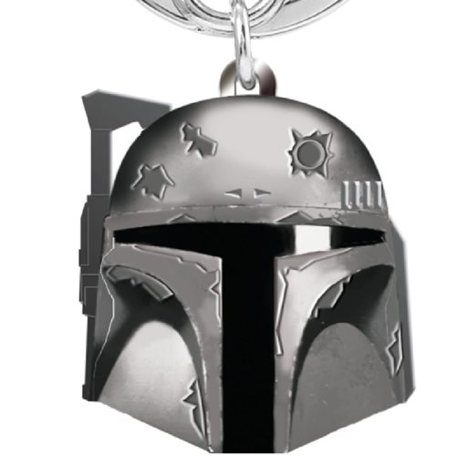 Star Wars Boba Fett Helmet Pewter Key Chain