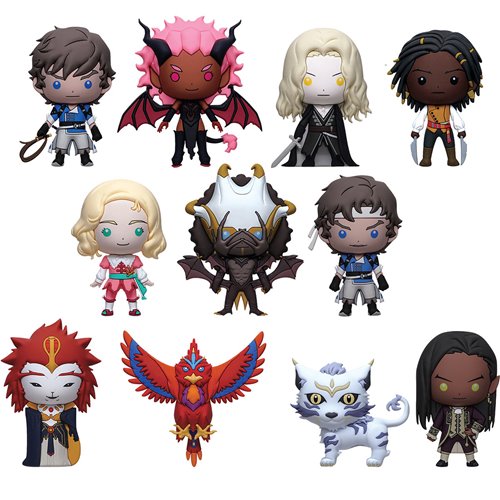 Castlevania: Nocturne 3D Foam Bag Clip Display Case of 24