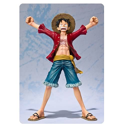 2 Lot One Piece MONKEY D LUFFY Punching Haki Pose & Grandline Men Anime  Figures | eBay