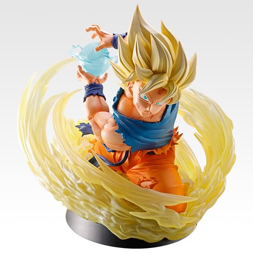 Dragon Ball Z Super Saiyan Son Goku Spectacle Battle Ichibansho Statue