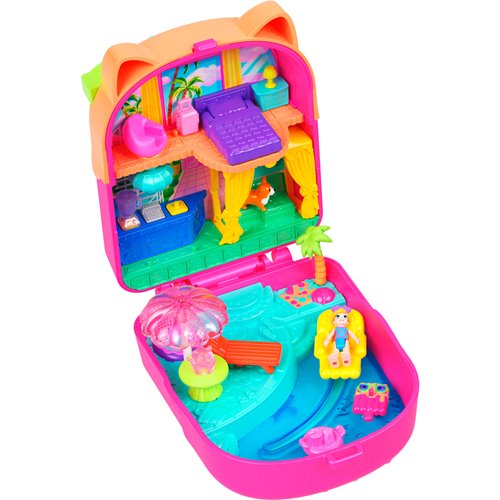 Polly Pocket Kitty Popsicle Resort Compact Playset