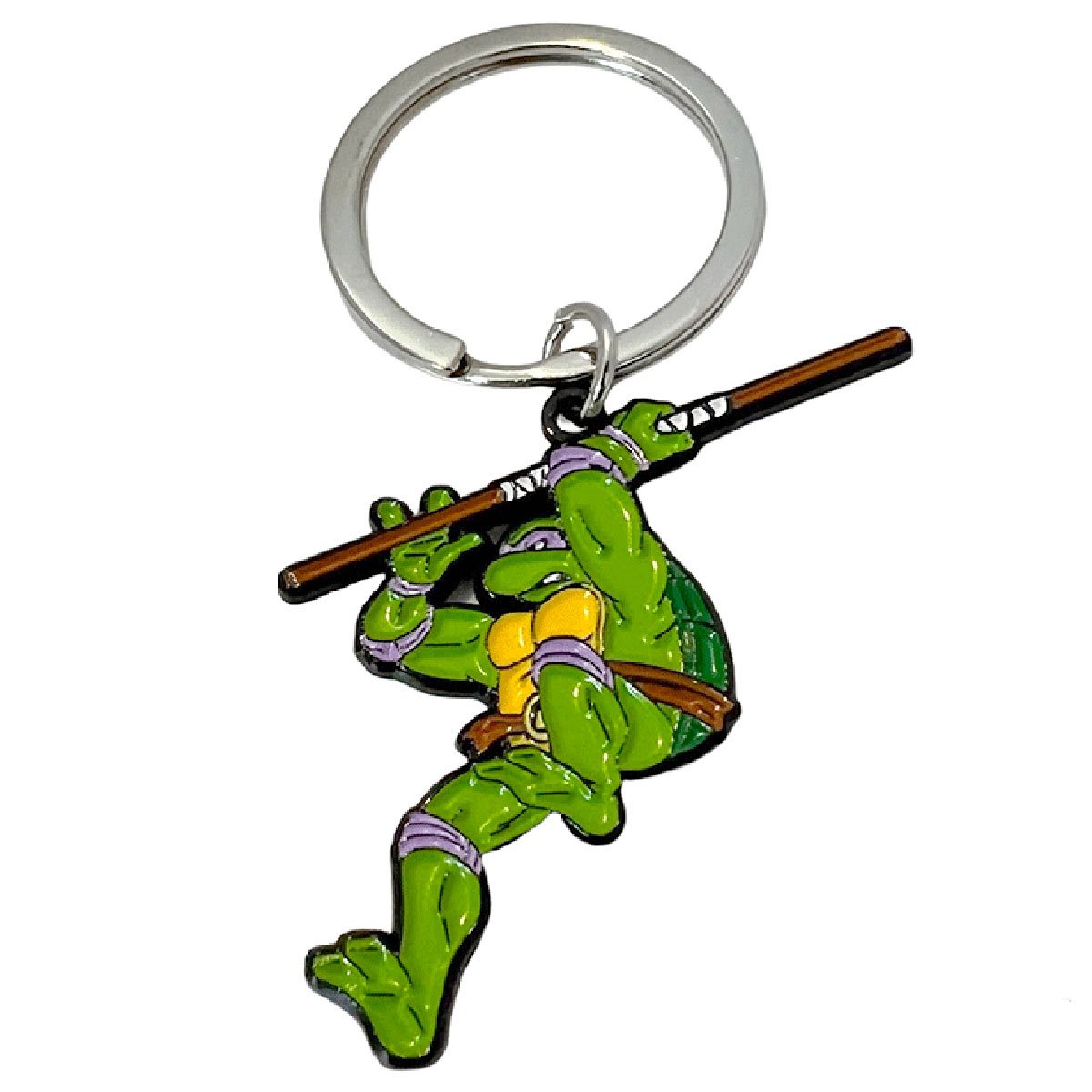 Teenage Mutant Ninja Turtles Donatello Keychain by Basic Fun MOC TMNT