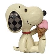 Peanuts Snoopy with Ice Cream Mini by Jim Shore Statue