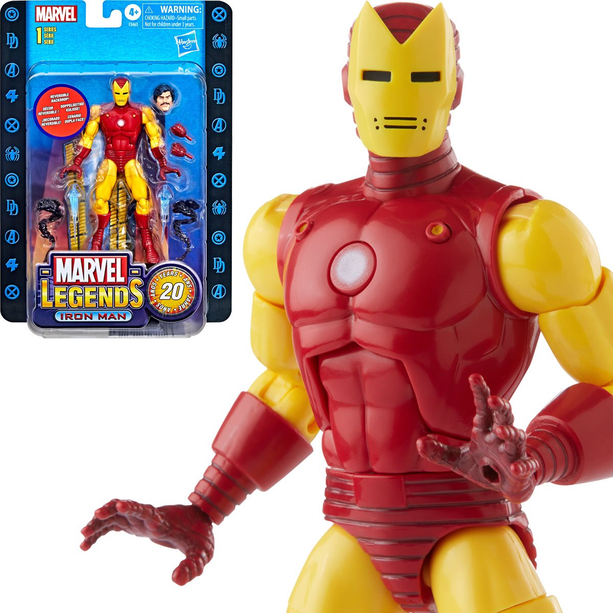 Marvel Legends 20th Anniversary Series 20 Iron Man 20 inch Action Figure
