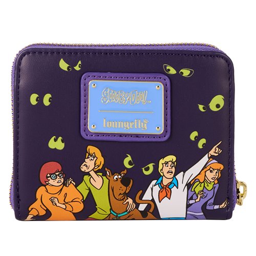 Scooby-Doo Mystery Inc. Glow-in-the-Dark Zip-Around Wallet