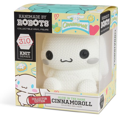 Hello Kitty and Friends Cinnamoroll #310 Glow-in-the-Dark Handmade By Robots Vinyl Figure