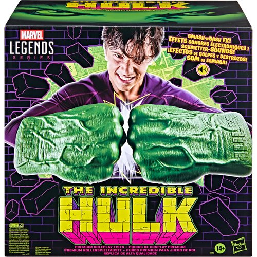Hulk Marvel Legends Series Incredible Premium Roleplay Fists