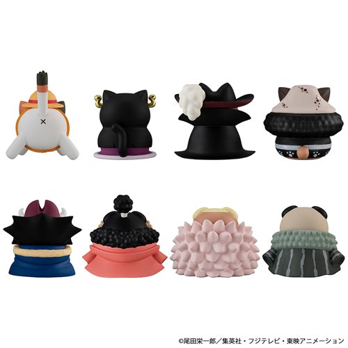 One Piece Nyan Piece Nyan! Luffy and the Seven Warlords of the Sea Mega Cat Project Mini-Figure Case