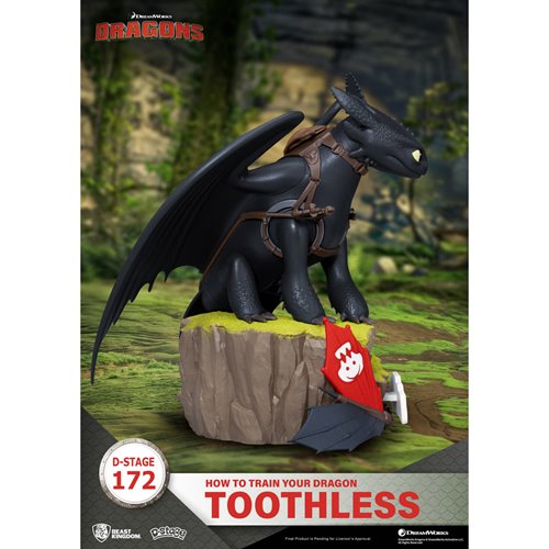 How to Train Your Dragon Toothless DS-172 D-Stage Statue