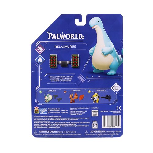 Palworld Relaxaurus Articulated Action Figure
