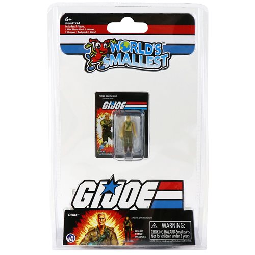 World's Smallest G.I. Joe vs. Cobra Random Mini-Figures Case of 12