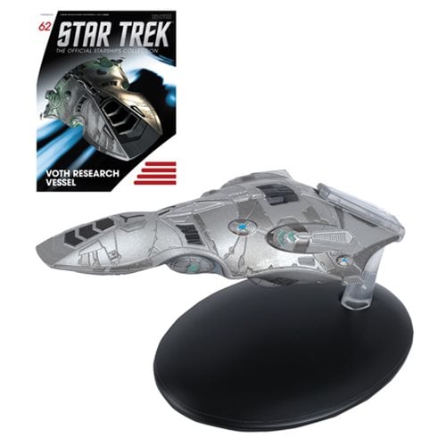 Star Trek Starships Voth Research Vessel Metal Die-Cast Vehicle with Collector Magazine