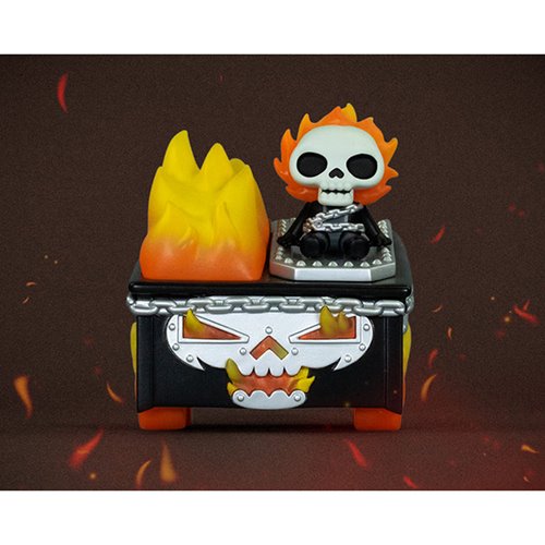 Ghost Rider Dumpster Fire Vinyl Figure
