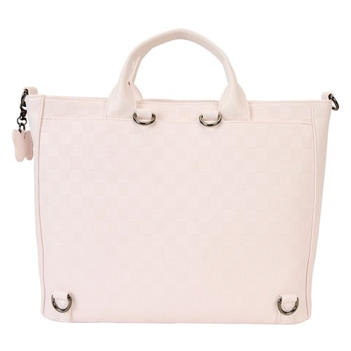 Disney Minnie Ear Checkerboard Convertible Tote Bag