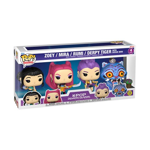 KPop Demon Hunters Funko Pop! Vinyl Bundle Box 4-Pack