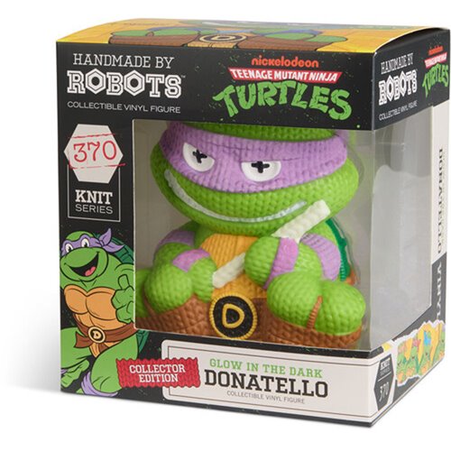 Teenage Mutant Ninja Turtles Donatello #370 Glow-in-the-Dark Handmade by Robots Vinyl Figure