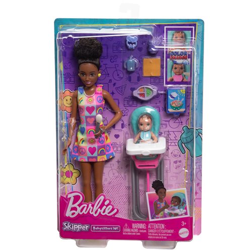 Barbie Skipper Babysitters Inc. Playset and Doll with Black Hair