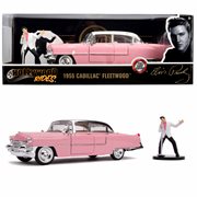Hollywood Rides Elvis Presley 1955 Cadillac Fleetwood 1:24 Scale Die-Cast Metal Vehicle with Elvis Figure