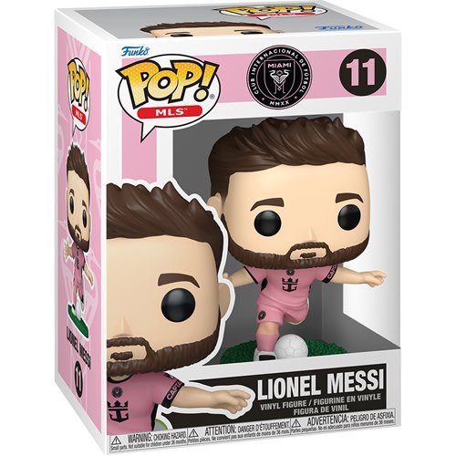 MLS Inter Miami Lionel Messi (Pink) Funko Pop! Vinyl Figure