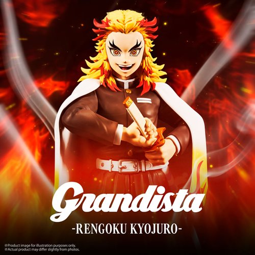 Demon Slayer: Kimetsu no Yaiba Kyojuro Rengoku Grandista Statue