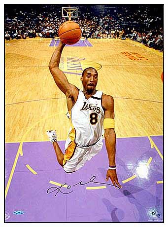 Kobe Bryant Signed Lakers 