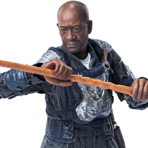 The Walking Dead Morgan Jones 4-Inch Exquisite Mini Series 1:18 Scale Action Figure