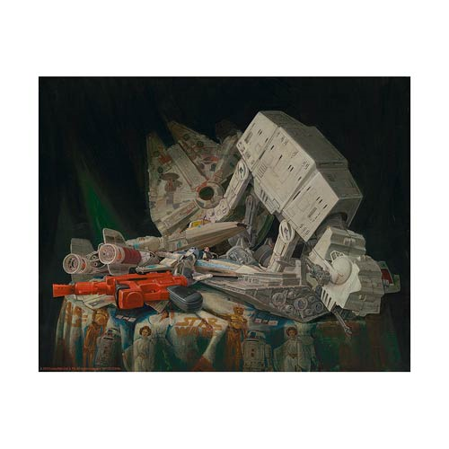 Star Wars Stuff That Dreams Are Made Of Paper Giclee Print