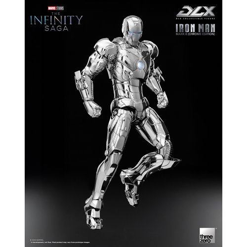 Marvel Studios: The Infinity Saga Iron Man Mark 2 Chrome Edition DLX Action Figure