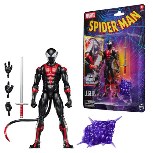 Spider-Man Marvel Legends Retro Cardback 6-Inch Action Figures 2026 Wave 1 Case of 6