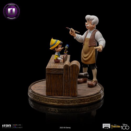 Disney 100 Pinocchio and Geppetto Art Scale Limited Edition 1:10 Statue