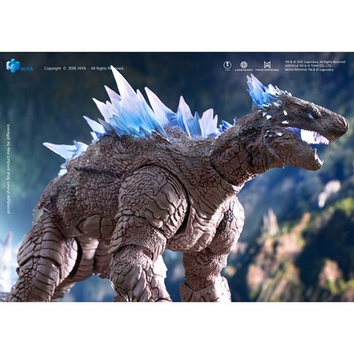 Godzilla x Kong: The New Empire Shimo Frost Bite Blast Exquisite Basic Plus Series None Scale 7-Inch