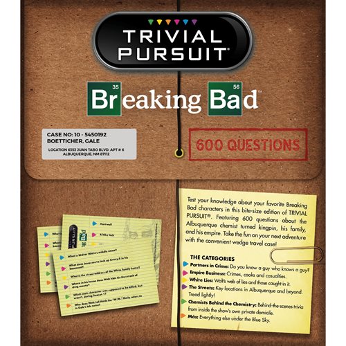 Breaking Bad Trivial Pursuit Game