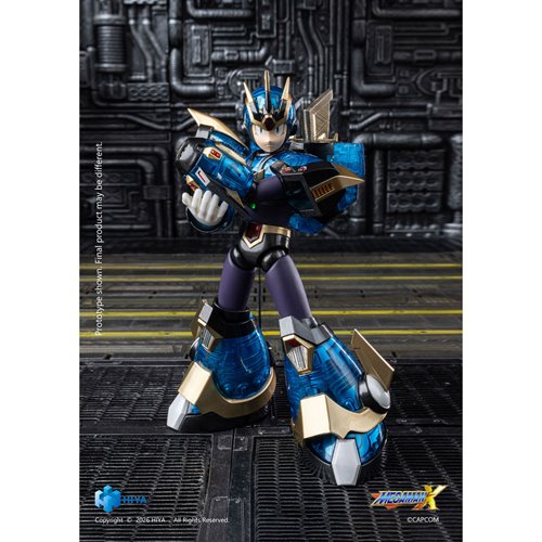 Mega Man X Series X Ultimate Armor Version Exquisite Basic Series None Scale 6-Inch Action Figure