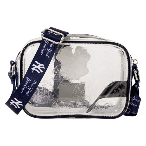 MLB New York Yankees Clear Crossbody Bag