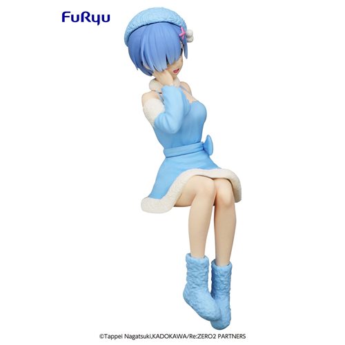 Re:Zero Starting Life in Another World Rem Snow Princess Ver. Noodle Stopper Statue