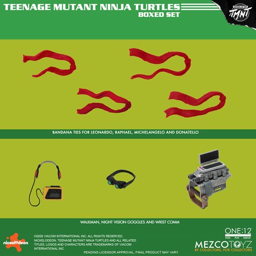 Teenage Mutant Ninja Turtles Deluxe One:12 Collective Boxed Set - ReRun