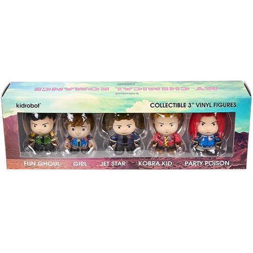 My Chemical Romance Danger Days: The True Lives of the Fabulous Killjoys Limited Edition 3-Inch Mini-Figure Set of 5