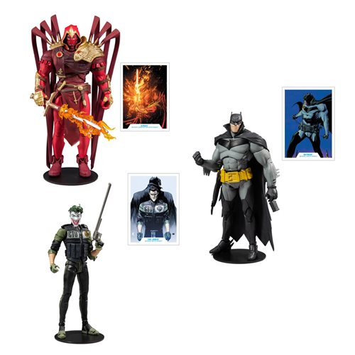 DC Multiverse Batman White Knight Action Figure Set