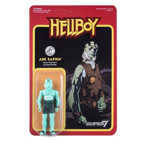 Hellboy Abe Sapien 3 3/4-Inch ReAction Figure