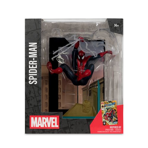 Marvel Collection Wave 6 1:10 Scale Posed Figure with Scene Case of 6