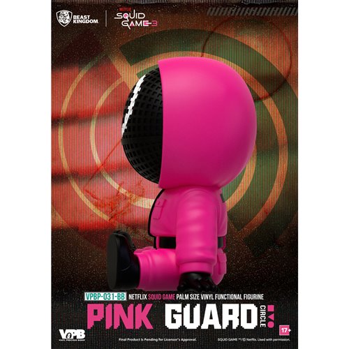 Squid Game VPBP-031 Palm Size Vinyl Functional Piggy Bank Blind Box Case of 6