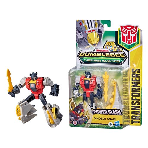 Transformers Cyberverse Warrior Class Dinobot Snarl