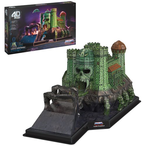 Masters of the Universe 4D Build Castle Grayskull 3D Puzzle Model Kit