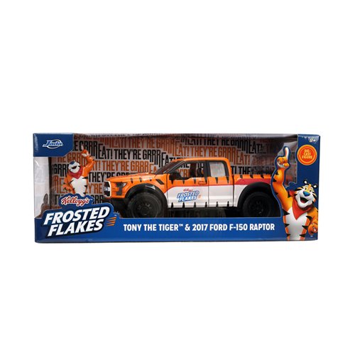 Hollywood Rides Kellogg's 2017 Ford F-150 Raptor 1:24 Scale Die-Cast Metal Vehicle with Tony the Tig