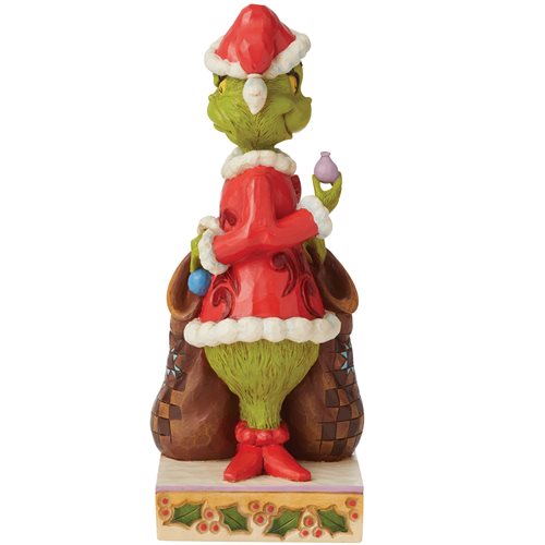 Dr. Seuss The Grinch Grinch Two-Sided Naughty and Nice by Jim Shore Statue