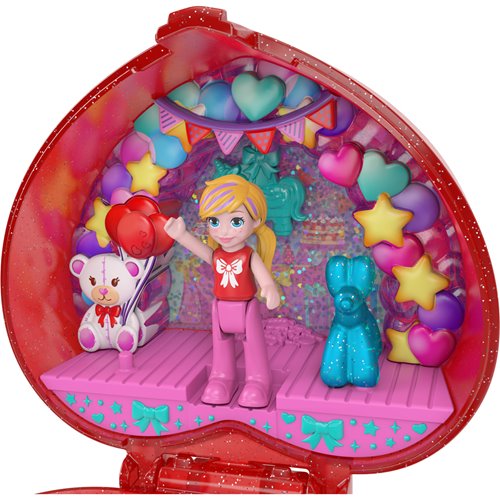 Polly Pocket Mattel 80th Ring Box Playset