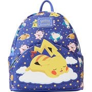 Pokemon Sleeping Pikachu and Friends Mini-Backpack