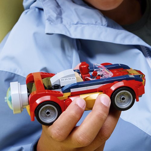 LEGO Marvel 76336 Spider-Man Car vs. Venomized Wolverine